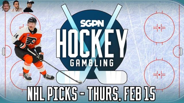 NHL Picks - Thursday, February 15th - NHL Best Bets | Hockey Gambling Podcast (Ep. 316)