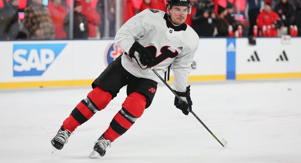 NHL: FEB 16 Stadium Series - Devils Practice