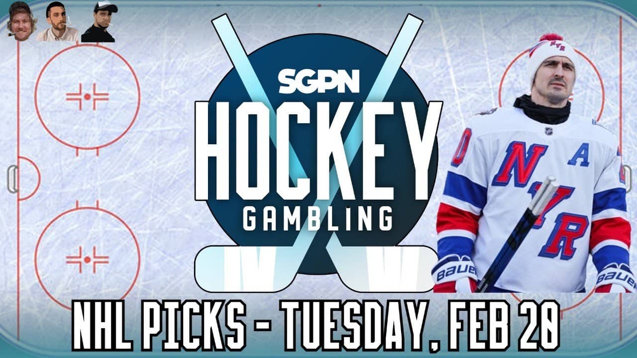 NHL Picks - Tuesday, February 20th - NHL Best Bets | Hockey Gambling Podcast (Ep. 318)