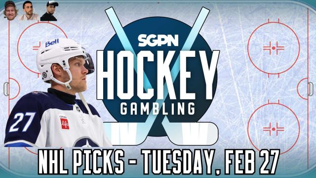 NHL Picks - Tuesday, February 27th - NHL Best Bets | Hockey Gambling Podcast(Ep. 322)