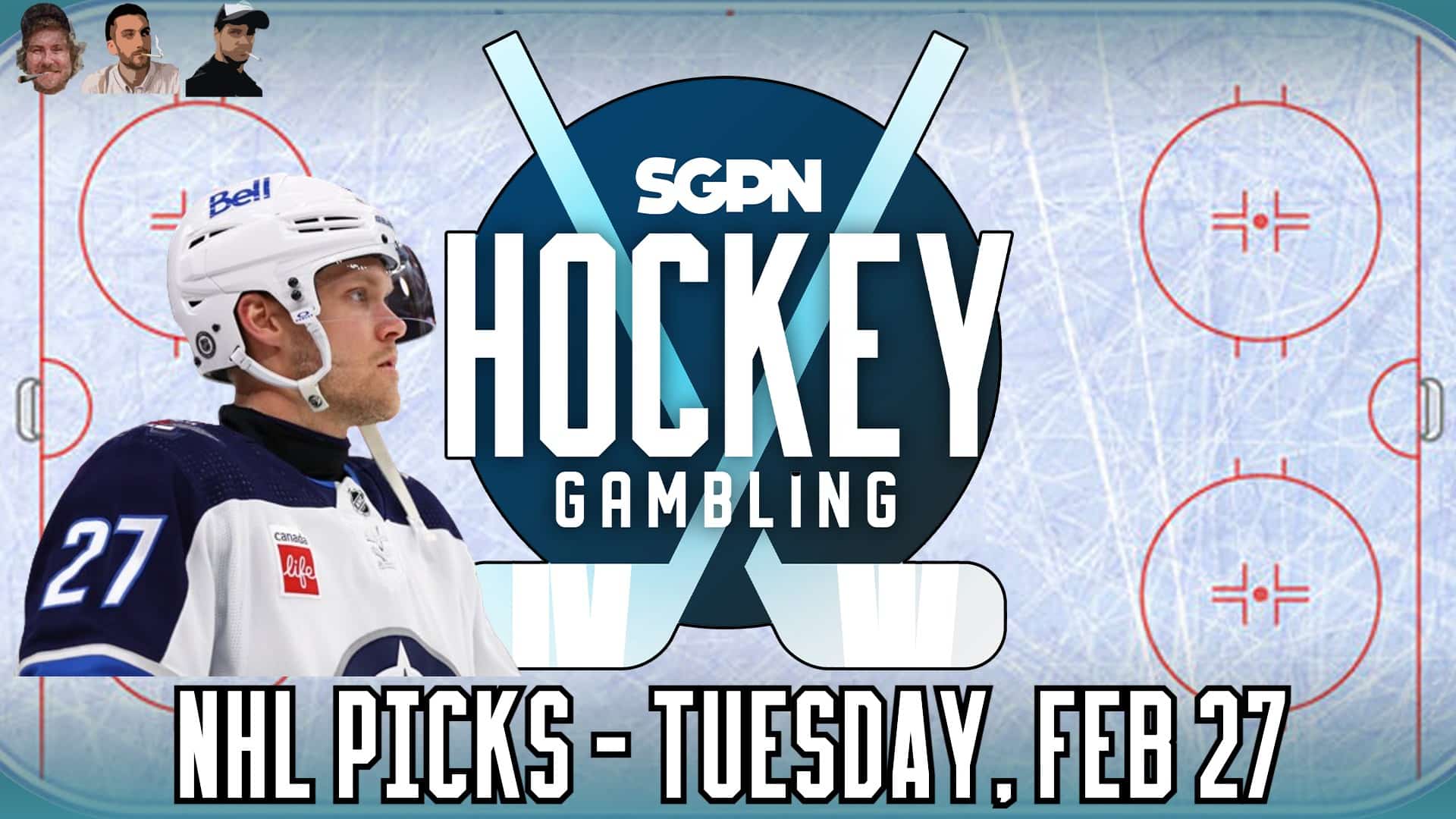 NHL Picks - Tuesday, February 27th - NHL Best Bets | Hockey Gambling Podcast(Ep. 322)