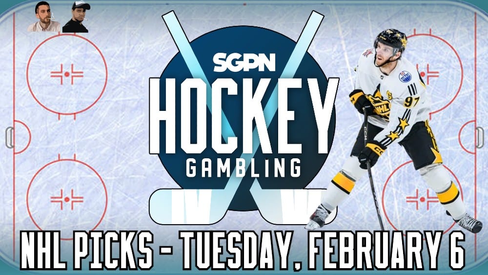NHL Picks - Tuesday, Feb. 6 - NHL Best Bets | Hockey Gambling Podcast (Ep. 311)