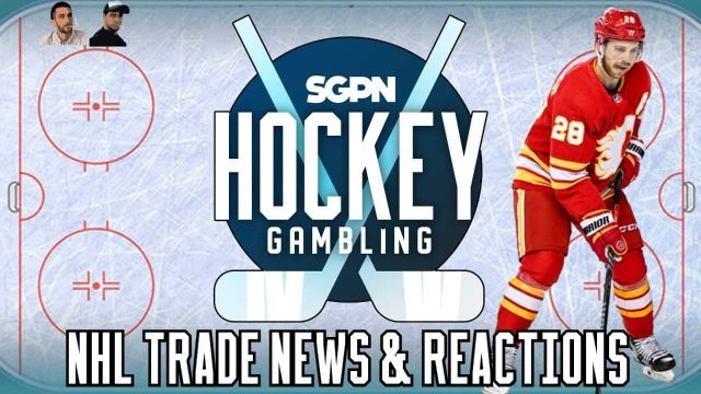 NHL Trade Reaction: Elias Lindholm to Vancouver, Sean Monahan to Winnipeg | Hockey Gambling Podcast (Ep. 310)
