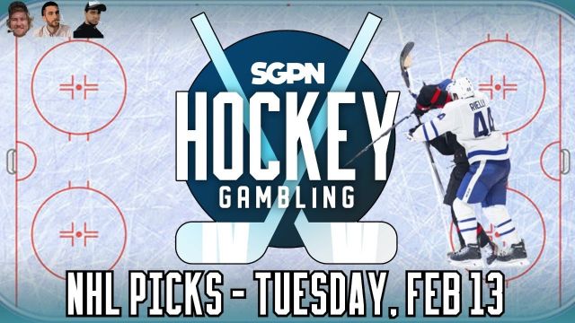 NHL Picks - Tuesday, Feb. 13 - NHL Best Bets | Hockey Gambling Podcast (Ep. 315)