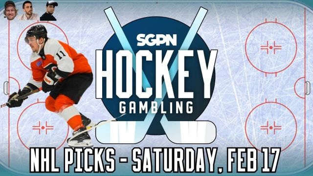 NHL Picks - Saturday, February 17th - NHL Best Bets | Hockey Gambling Podcast (Ep. 317)
