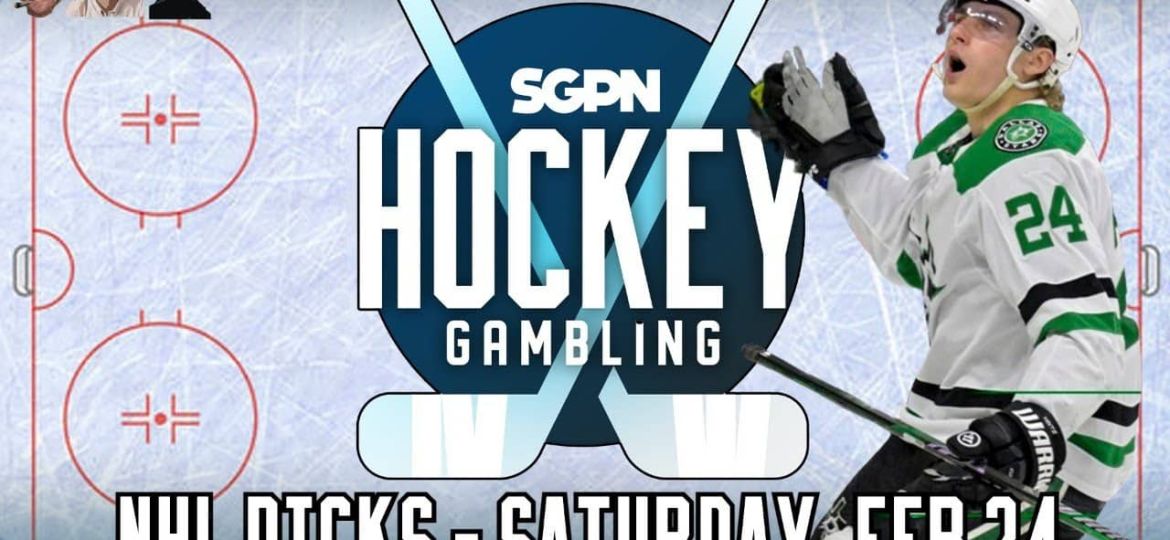 NHL Picks - Saturday, February 24th - NHL Best Bets | Hockey Gambling Podcast (Ep. 321)