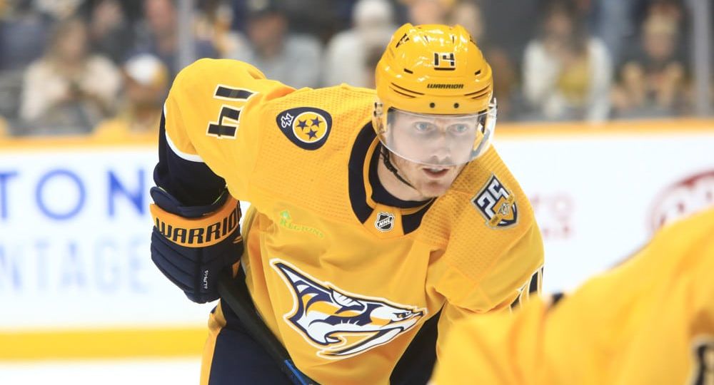 NHL: SEP 27 Lightning at Predators