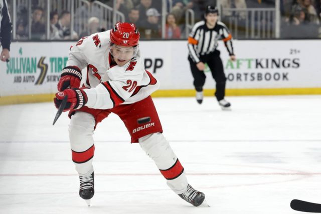 NHL: JAN 24 Hurricanes at Bruins