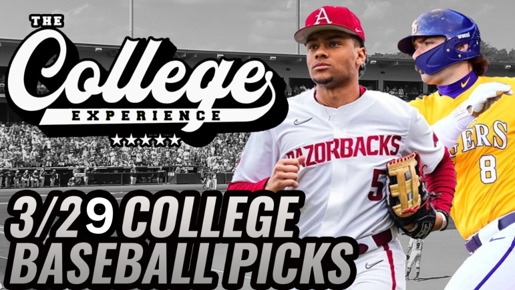 College Baseball Picks - Friday, March 29th | The College Baseball Experience (Ep. 89)