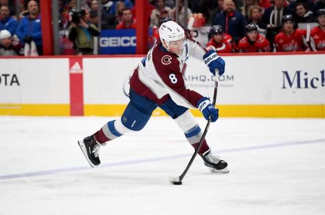 NHL: FEB 13 Avalanche at Capitals