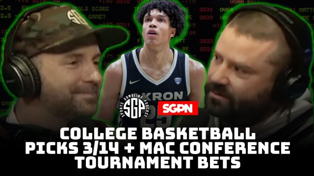 College Basketball Picks 3/14 + MAC Conference Tournament Bets