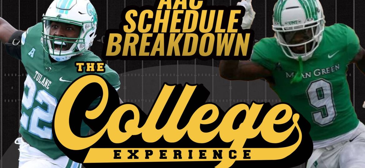 American Athletic Conference (AAC) 2024 Schedule Breakdown | The College Football Experience (Ep. 1567)