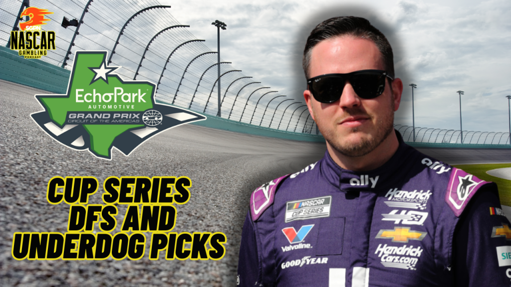 Circuit of the Americas DFS and Underdog Picks 2024 I NASCAR Gambling Podcast (Ep. 375)