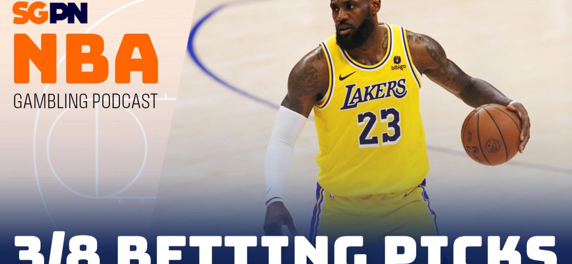 NBA Betting Picks – 3/8/24 | NBA Gambling Podcast (Ep. 695)