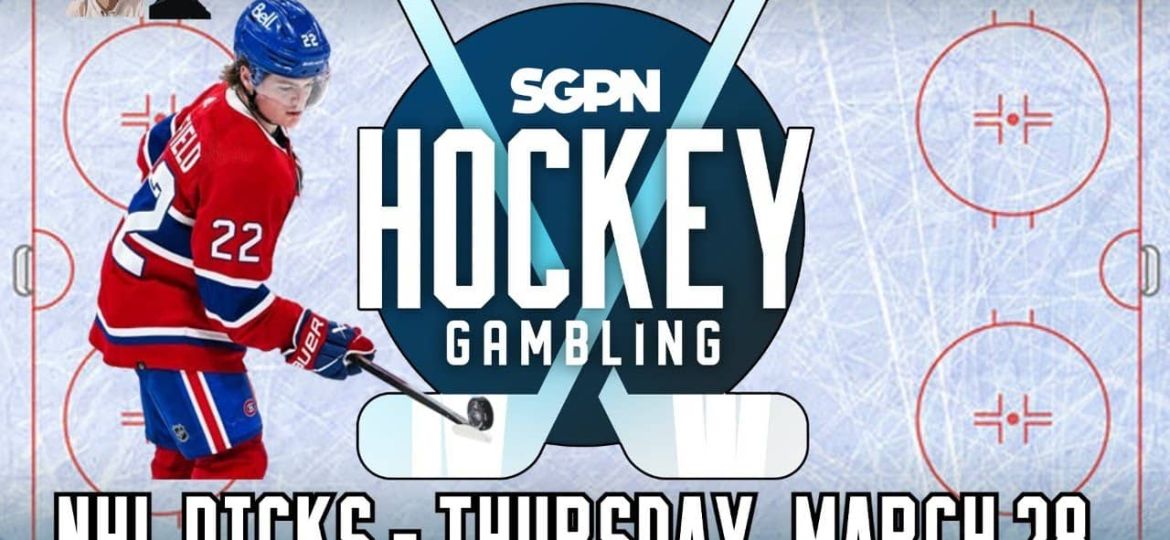 NHL Picks - Thursday, March 28th - NHL Best Bets | Hockey Gambling Podcast (Ep. 335)