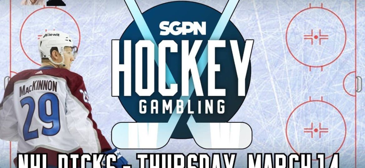 NHL Picks - Thursday, March 14th - NHL Best Bets | Hockey Gambling Podcast (Ep. 329)