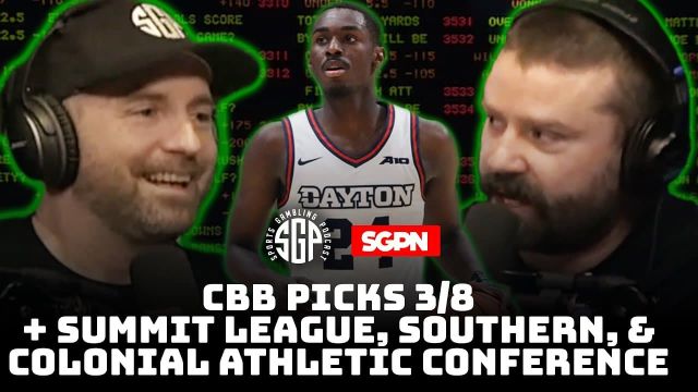 College Basketball Picks 3/8 + Summit League, Southern & Colonial Athletic Conf. Tournament Bets