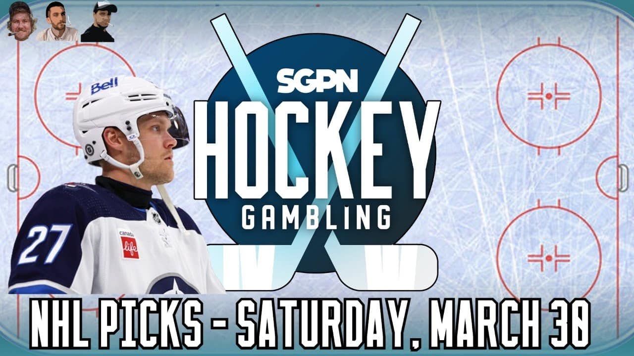 NHL Picks - Saturday, March 30th - NHL Best Bets | Hockey Gambling Podcast (Ep. 336)