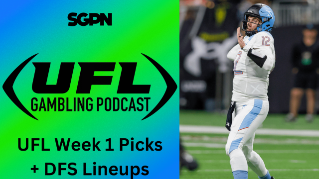 UFL Week 1 Picks + DFS Lineup | UFL Gambling Podcast (Ep. 2)