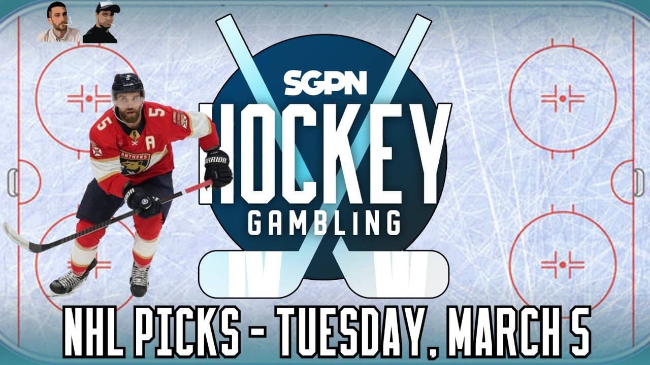 NHL Picks - Tuesday, March 5th - NHL Best Bets | Hockey Gambling Podcast (Ep. 325)