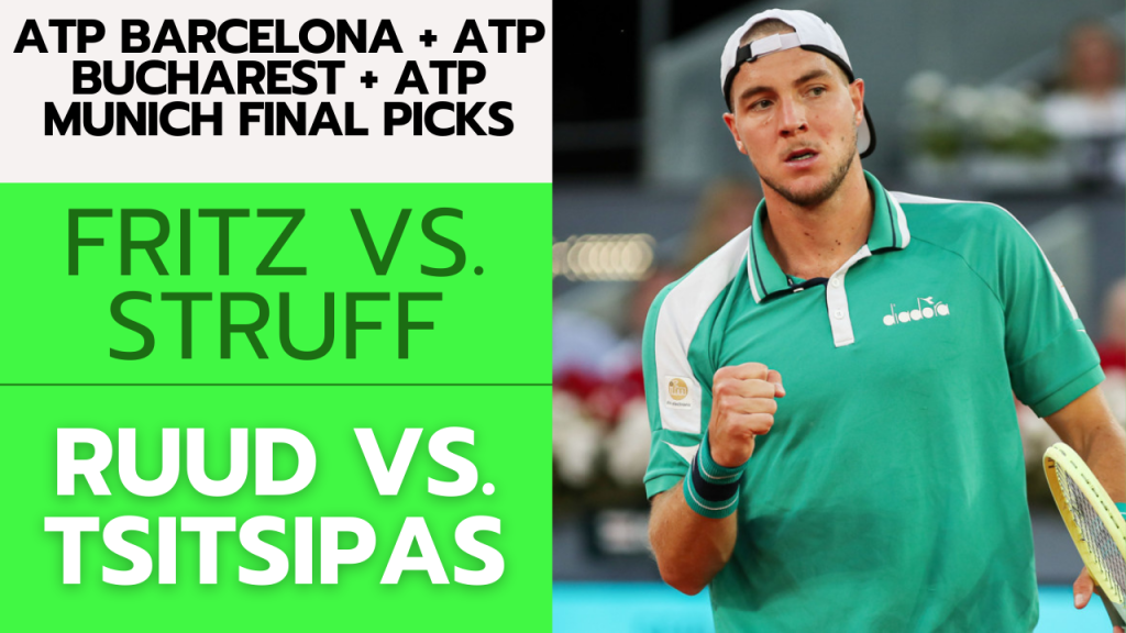 ATP Barcelona + ATP Bucharest + ATP Munich Final Picks – 4/20/24 | Tennis Gambling Podcast (Ep. 257)