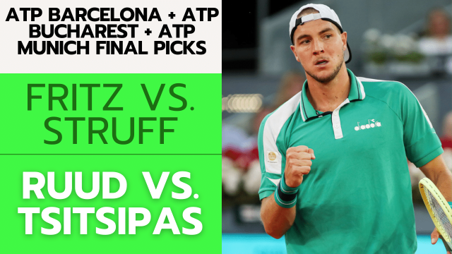ATP Barcelona + ATP Bucharest + ATP Munich Final Picks – 4/20/24 | Tennis Gambling Podcast (Ep. 257)