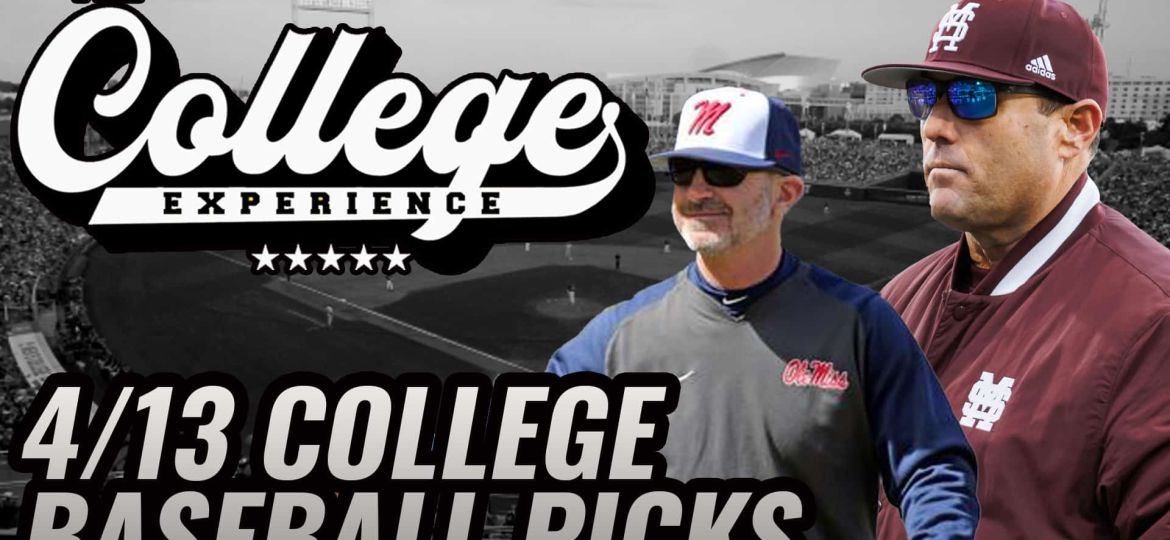 College Baseball Picks - Friday, April 12th | The College Baseball Experience (Ep. 90)