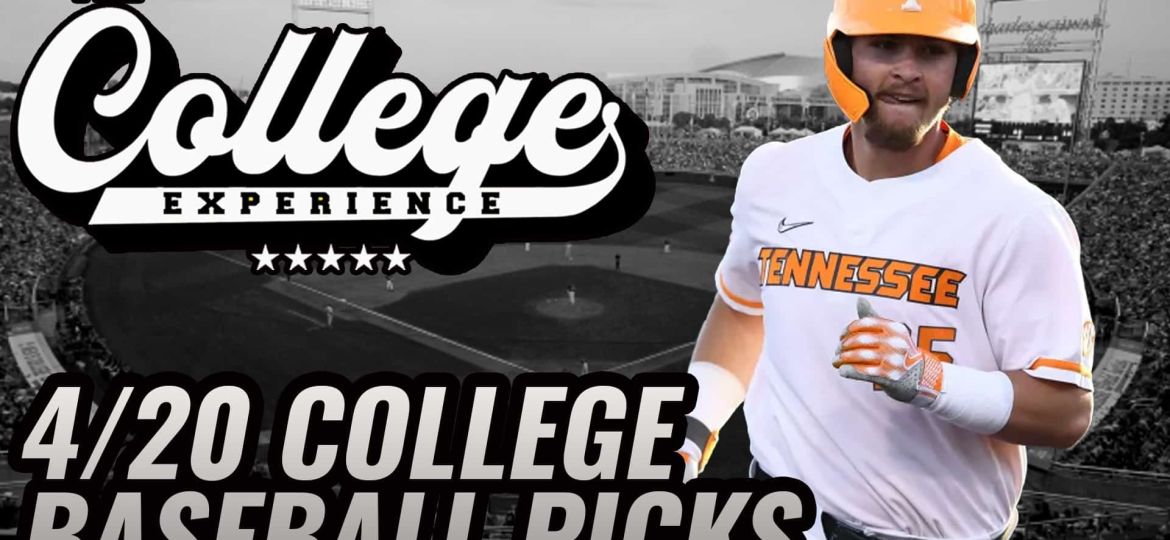 College Baseball Picks - Saturday, April 20th | The College Baseball Experience (Ep. 93)