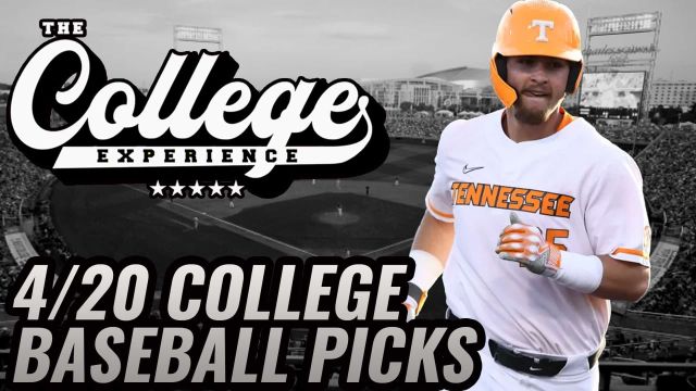 College Baseball Picks - Saturday, April 20th | The College Baseball Experience (Ep. 93)