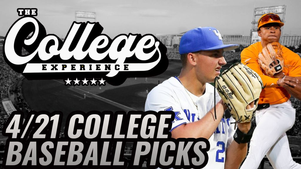 College Baseball Picks - Sunday, April 21st | The College Baseball Experience (Ep. 94)