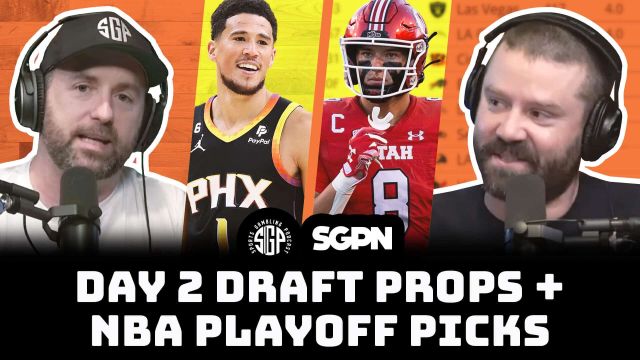 Day 2 Draft Props + NBA Playoffs Predictions 4-26-24 & 4-27-24