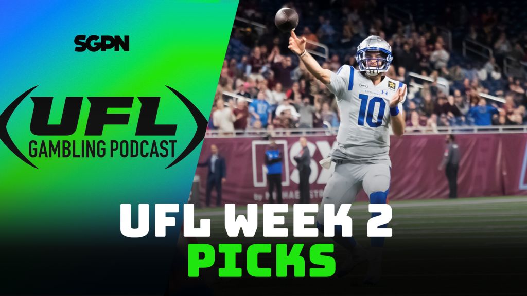 UFL Week 2 Picks + DFS Lineup | UFL Gambling Podcast (Ep. 4)