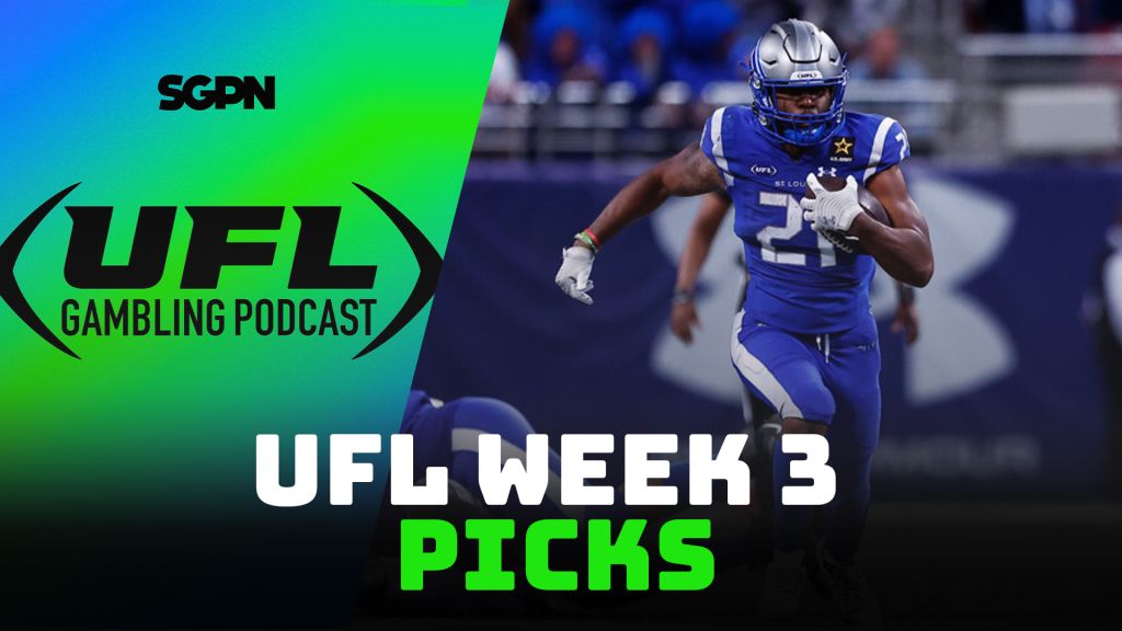 UFL Week 3 Picks + DFS Lineup | UFL Gambling Podcast (Ep. 6)