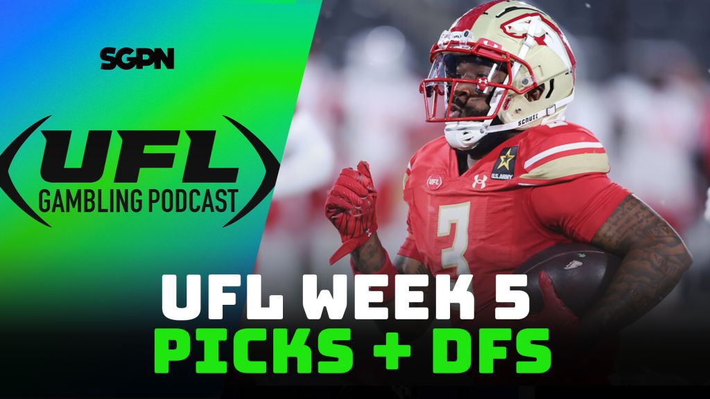 UFL Week 5 Picks + DFS Lineup | UFL Gambling Podcast (Ep. 10)