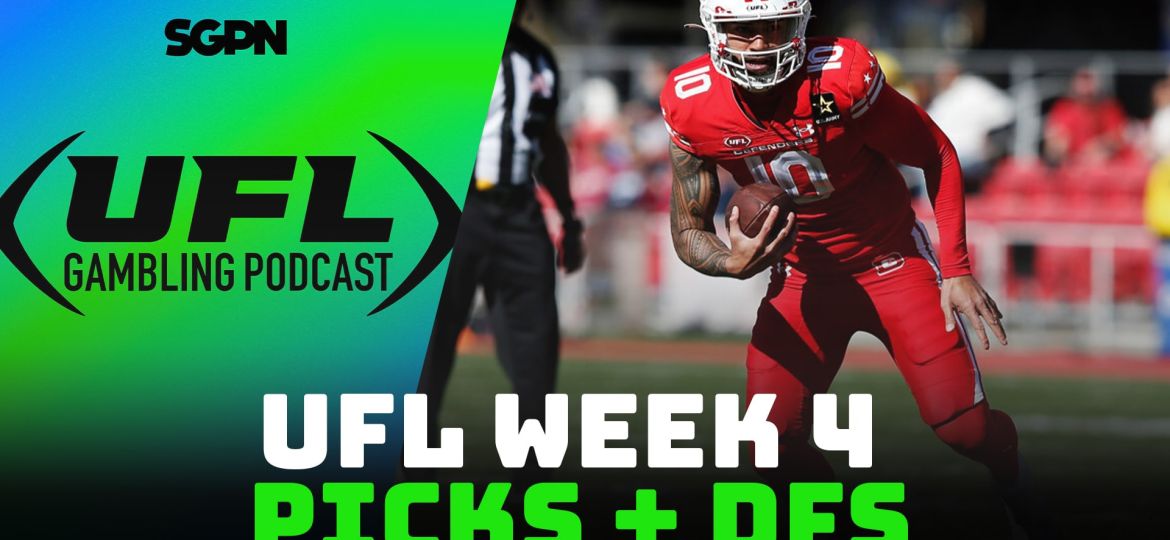 UFL Week 3 Picks + DFS Lineup | UFL Gambling Podcast (Ep. 8)