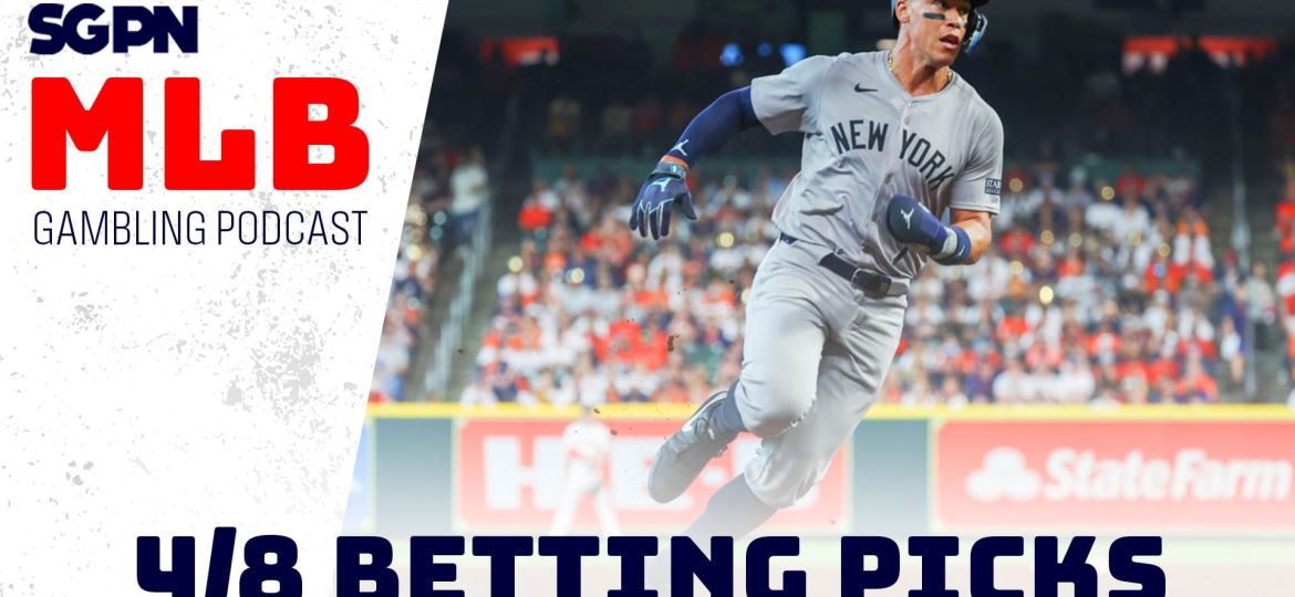 MLB Betting Picks - 4/8/24 | MLB Gambling Podcast (Ep. 450)