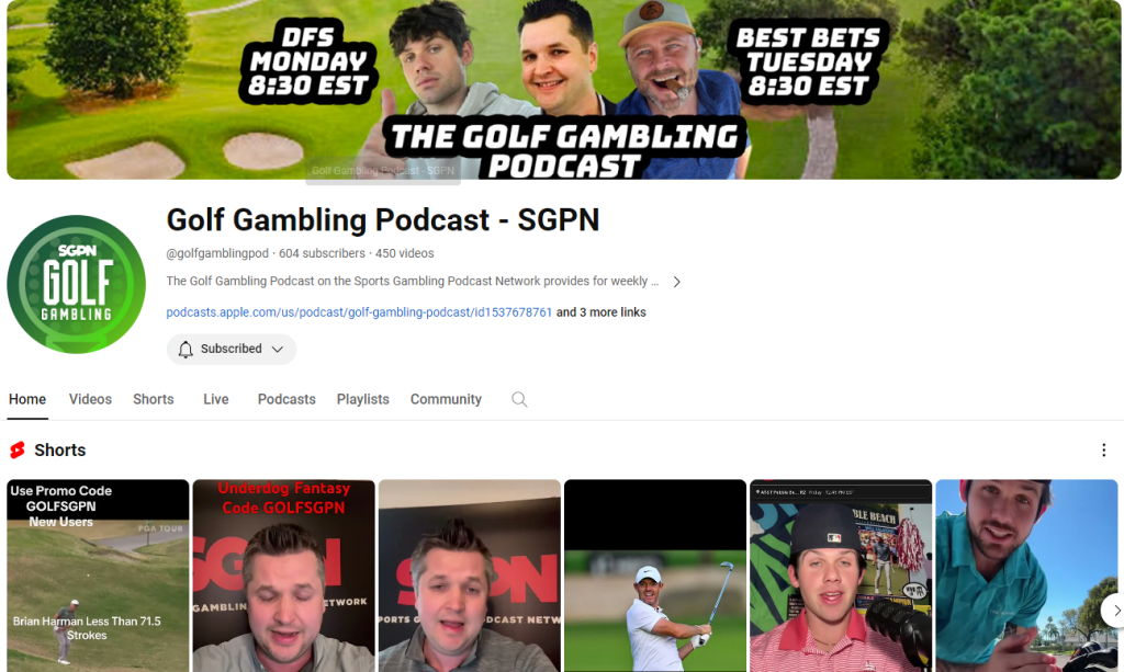 Golf Gambling Podcast YouTube