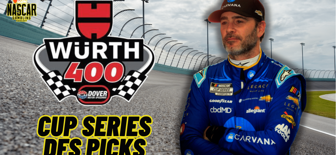 Würth 400 DFS and Underdog Fantasy Picks I NASCAR Gambling Podcast (Ep. 400)