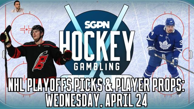 NHL Playoffs Betting Picks & Player Props - Wed, April 24 | Hockey Gambling Podcast (Ep. 350)