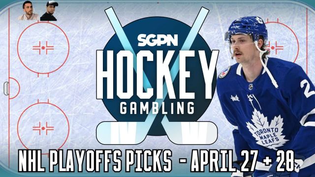 NHL Playoffs Betting Picks & Predictions - 4/27 + 4/28 | Hockey Gambling Podcast (Ep. 353)