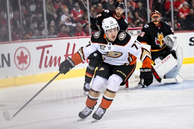 NHL: APR 02 Ducks at Flames