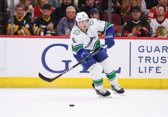 NHL: FEB 13 Canucks at Blackhawks