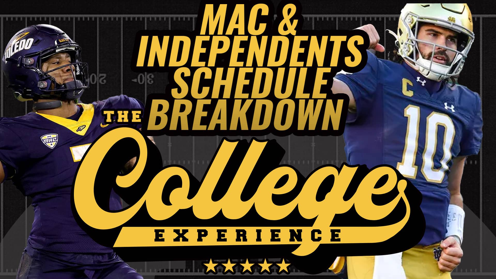MAC & Notre Dame 2024 Schedule Release & Breakdown The College