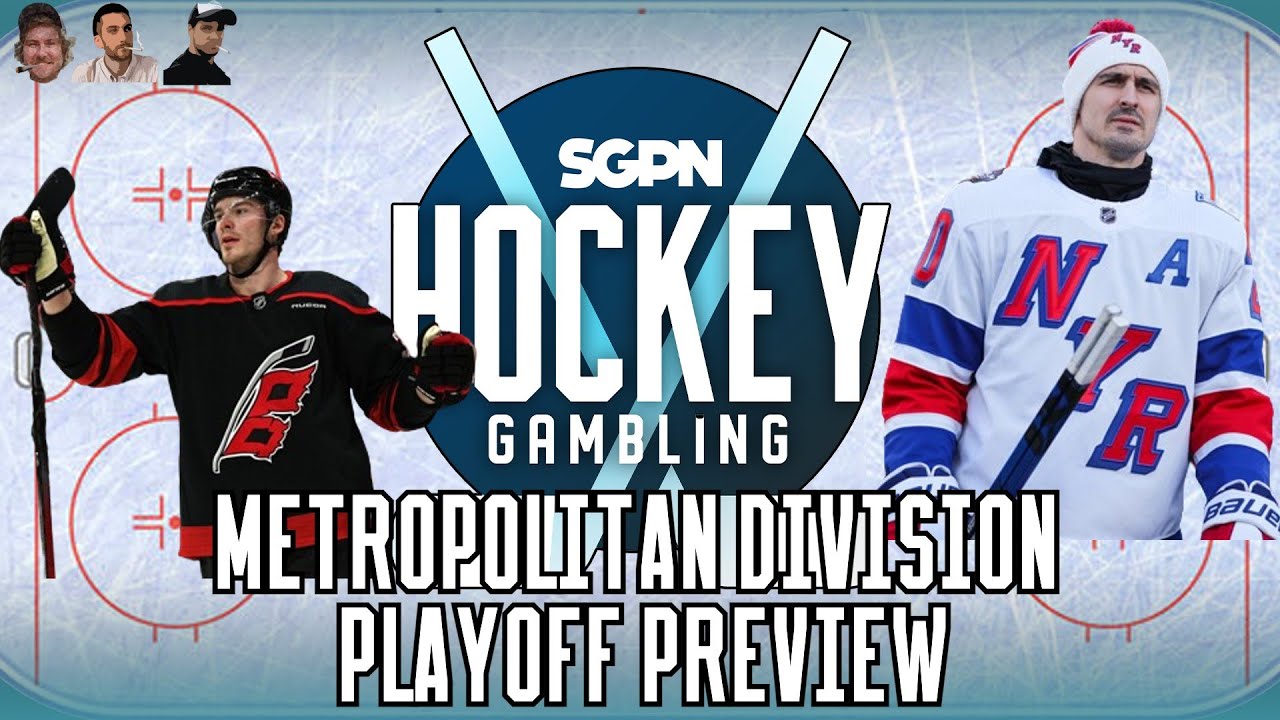 NHL Playoffs Preview: Metropolitan Division | Hockey Gambling Podcast (Ep. 345)