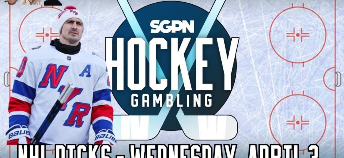 NHL Picks - Wednesday, April 3rd - NHL Best Bets | Hockey Gambling Podcast (Ep. 338)