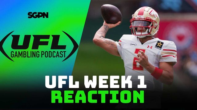 UFL Week 1 Recap Show | UFL Gambling Podcast (Ep. 3)