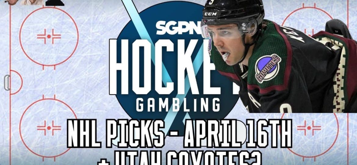 NHL Picks - Tuesday, April 16th - NHL Best Bets | Hockey Gambling Podcast (Ep. 345)