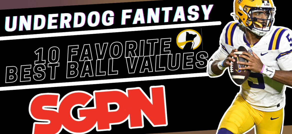 Underdog Best Ball Values - Underdog Fantasy Football