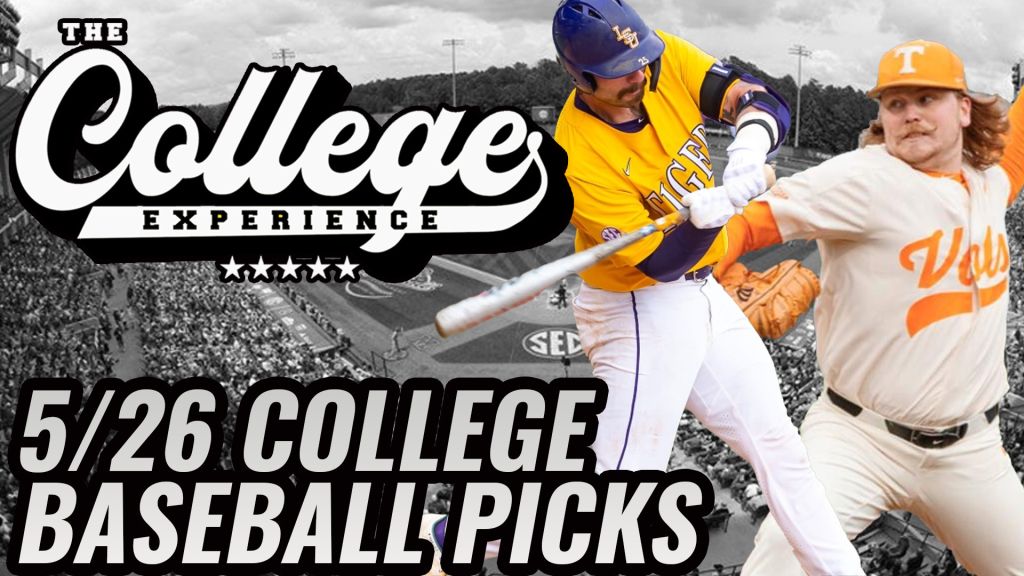 NCAA Baseball Gambling Picks For 5/26 - College Baseball CHAMPIONSHIP SUNDAY | The College Baseball Experience (Ep. 112)