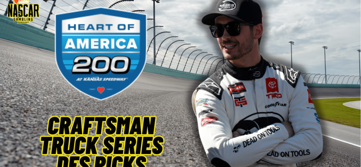 Heart of America 200 DFS and Underdog Picks 2024 I NASCAR Gambling Podcast (Ep. 404)